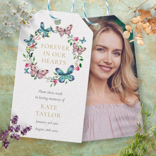 Butterfly-Bestattungsgedächtnistpaket-Foto Geschenkanhänger (Von Creator hochgeladen)