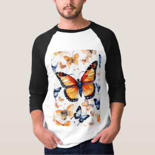 Butterfly Bliss" Unisex T-Shirt: Eleganz mit T-Shirt