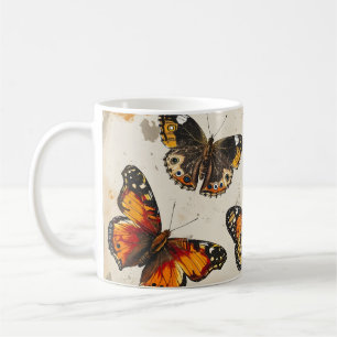 Butterfly Bliss: Vintag Kaffeetasse