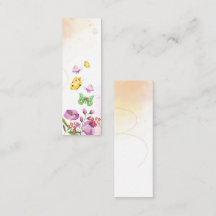 Butterfly Bloom Spring Mini Lesezeichen Calling Ca