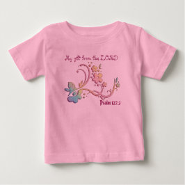 Butterfly Blume Tutu Bodysuit Baby T-shirt