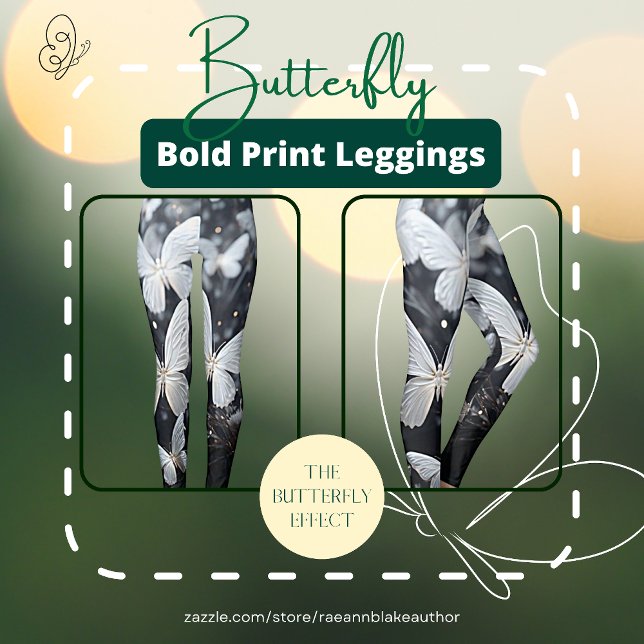 Butterfly Bold Print Leggings (Von Creator hochgeladen)