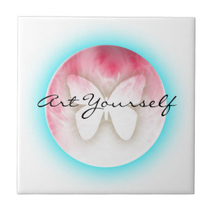 Butterfly Bubbles Fliese