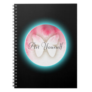 Butterfly Bubbles Notizblock