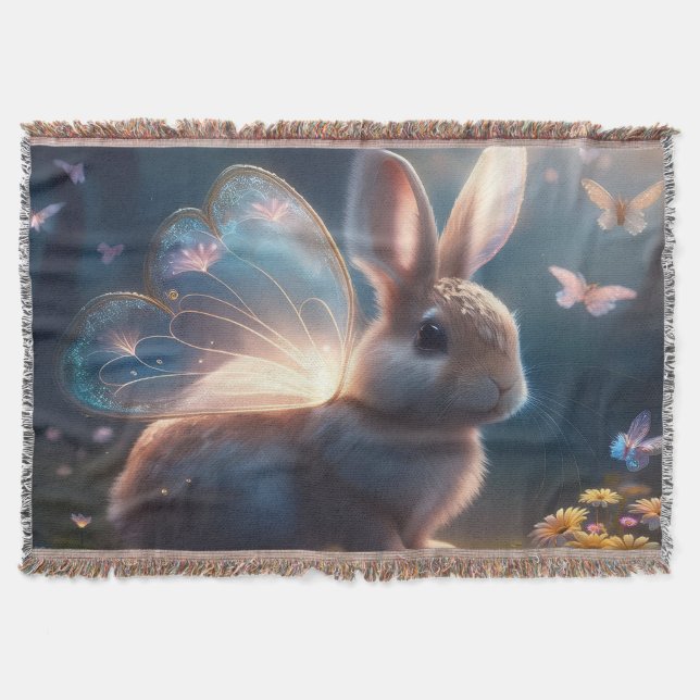 Butterfly Bunny Decke (Vorderseite)