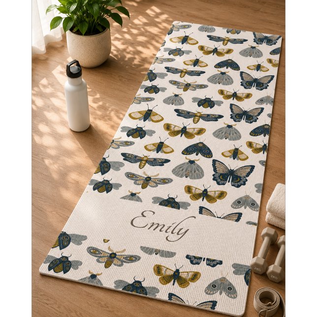 Butterfly bunt Pattern Yoga Mat Yogamatte (Von Creator hochgeladen)