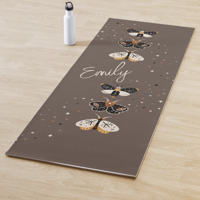 Butterfly bunt Pattern Yoga Mat Yogamatte (Beispiel)