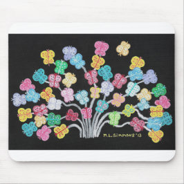 Butterfly Bush Mousepad