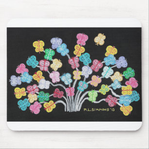 Butterfly Bush Mousepad