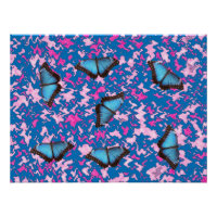 Butterfly Camouflage Pattern Office Peace Destiny