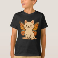Butterfly Cat - Niedliche Pastel Kawaii Tier