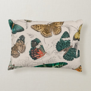 Butterfly Collection Antike Schmetterlinge Dekokissen