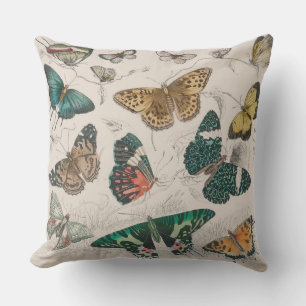 Butterfly Collection Antike Schmetterlinge Kissen