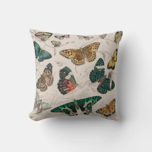 Butterfly Collection Antike Schmetterlinge Kissen