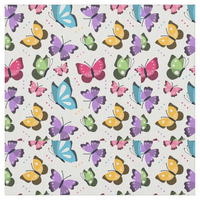 Butterfly Collection Stoff (Nahaufnahme)