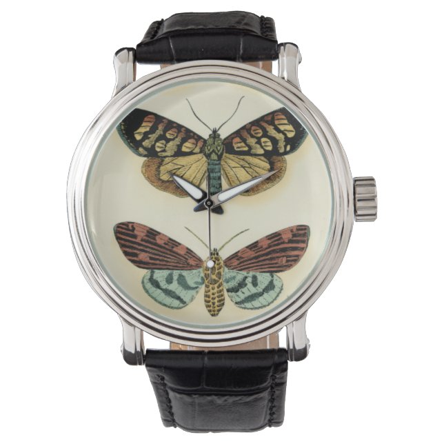 Butterfly Collection von Chariklia Zarris Armbanduhr (Vorderseite)
