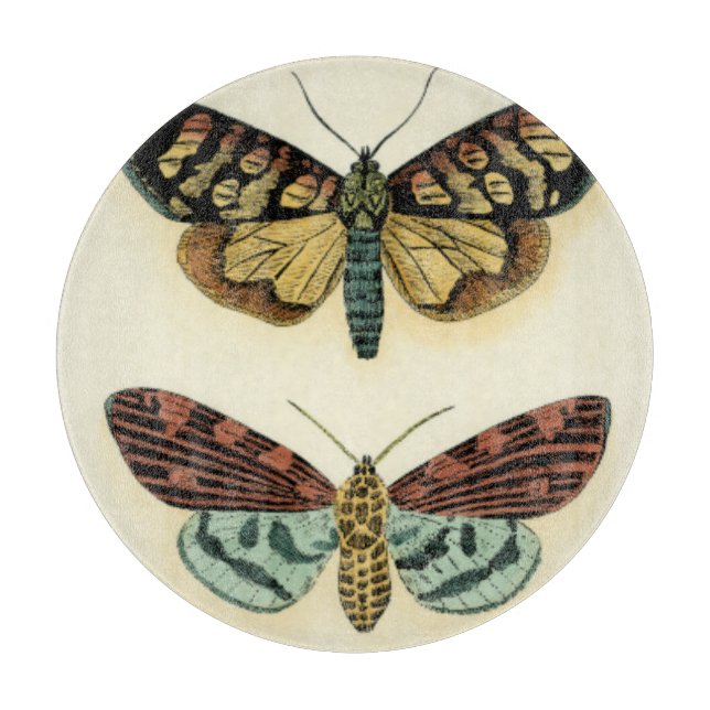 Butterfly Collection von Chariklia Zarris Schneidebrett (Vorderseite)