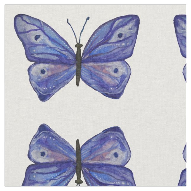 Butterfly Custom Combed Cotton (56" Breite) Stoff (Nahaufnahme)