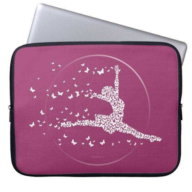 Butterfly Dancer Laptop Sleeve (Vorderseite)