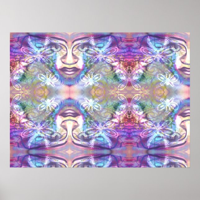 Butterfly Daydream Art Printing Poster (Vorne)