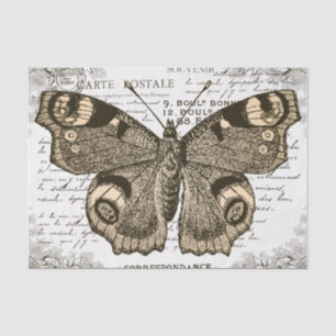 Butterfly Decoupage Tissue Paper - Französisch Vin Seidenpapier