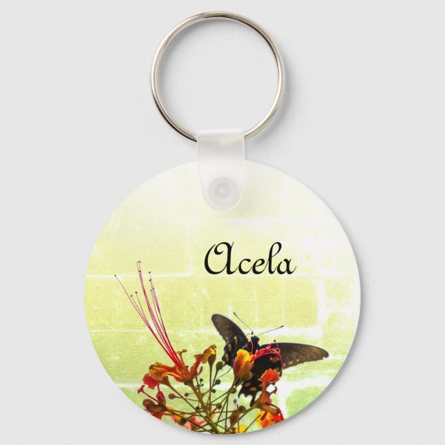 Butterfly Delight Schlüsselanhänger (Vorderseite)