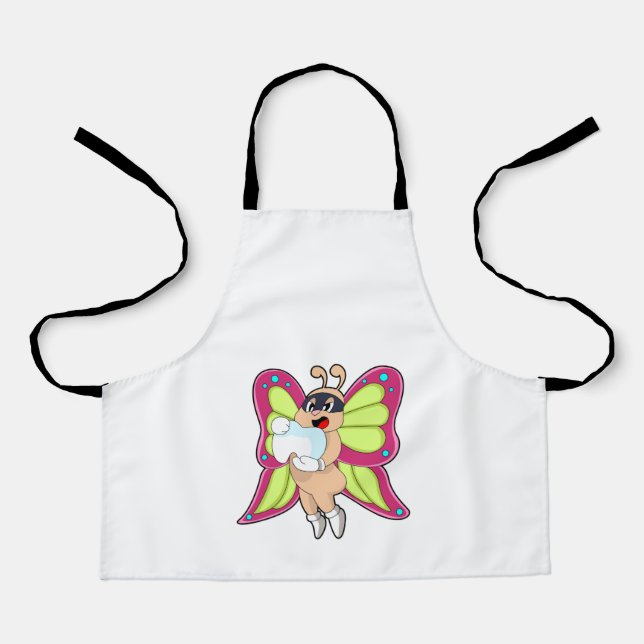 Butterfly Dentist Teeth Schürze (Vorderseite)