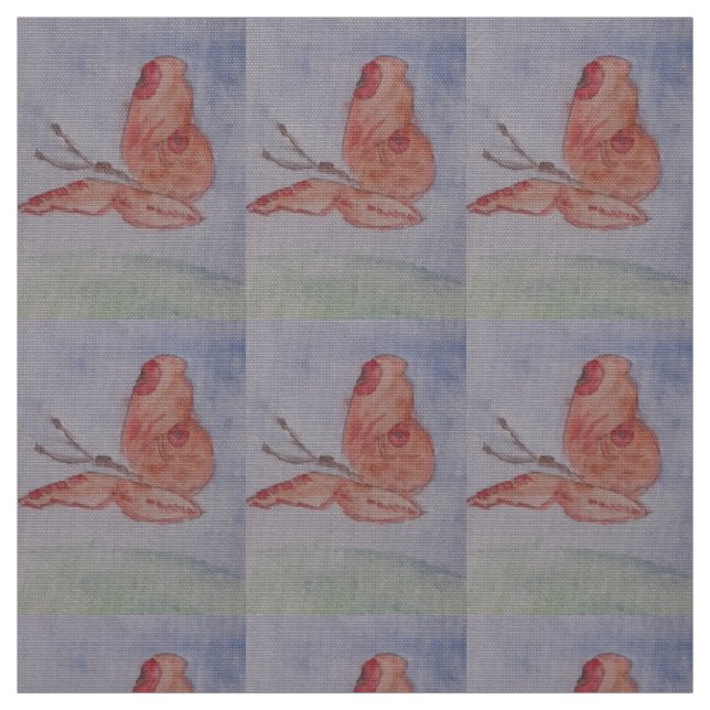 Butterfly Design Polyester Poplin Fabric Stoff (Muster)