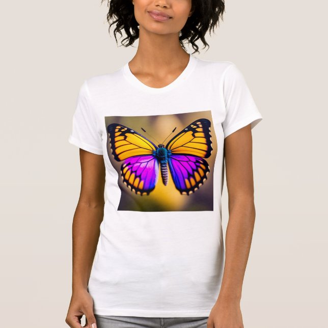 Butterfly-Design T-Shirt (Vorderseite)
