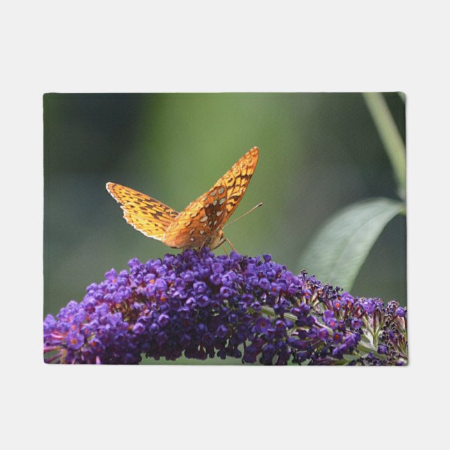 Butterfly Door Mat Fußmatte (Vorderseite)