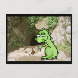 Butterfly Dragon Postkarte