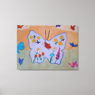 Butterfly Dream Leinwand Kunst