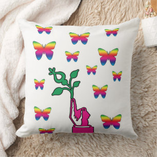 Butterfly Dream Throw Kissen