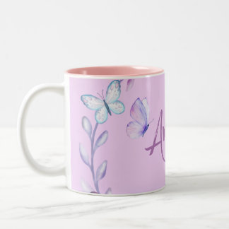 Butterfly Dream Zweifarbige Tasse