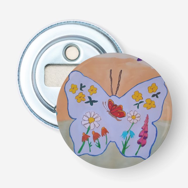 Butterfly Dreaming Bottle Opener Flaschenöffner (Vorderseite)