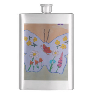 Butterfly Dreaming Classic Flask Flachmann
