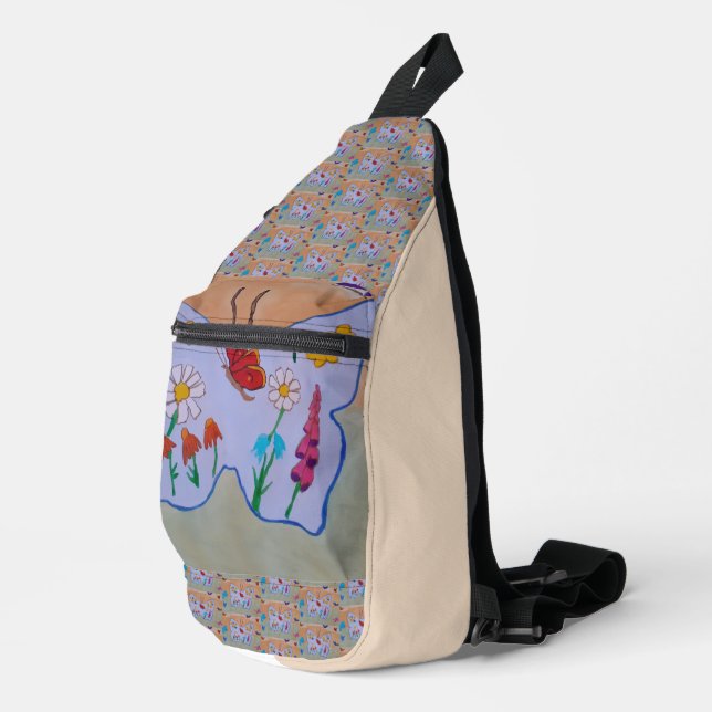 Butterfly Dreaming Crossbody Bag (Rechte Ecke)