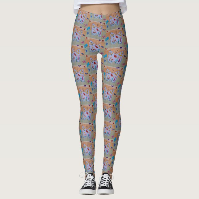 Butterfly Dreaming Leggings (Vorderseite)