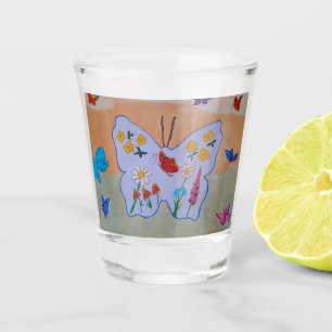 Butterfly Dreaming Schnapsglas