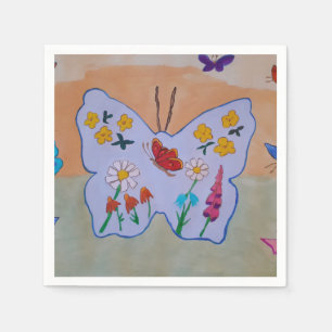 Butterfly Dreaming Serviette