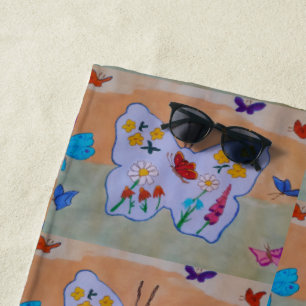 Butterfly Dreaming Strandtuch