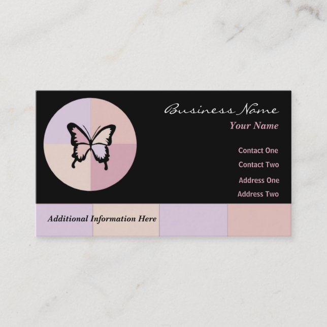 Butterfly Dreams $ 10 Lochkarten Treuekarte (Vorderseite)