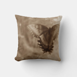 Butterfly Dreams - Brown Kissen