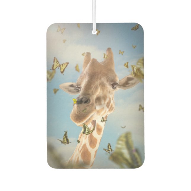 Butterfly Dreams Giraffe Autolufterfrischer (Vorderseite)