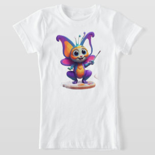"Butterfly Dreams & Pinguin Lächeln" T-Shirt