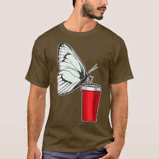 Butterfly Drink Tasse T-Shirt