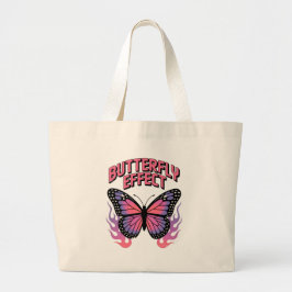 Butterfly Effect Jumbo Stoffbeutel