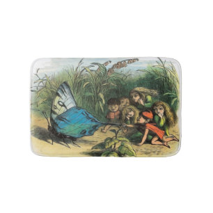 Butterfly Elf Artwork Niedlich Elves Schmetterling Badematte