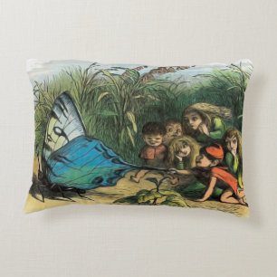 Butterfly Elf Artwork Niedlich Elves Schmetterling Dekokissen