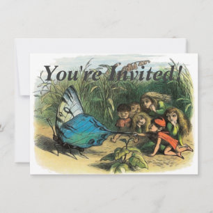 Butterfly Elf Artwork Niedlich Elves Schmetterling Einladung